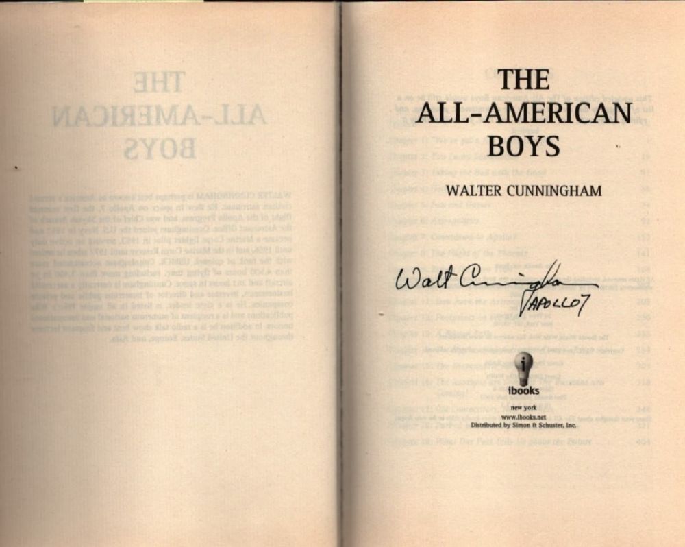Lot 59: Walter Cunningham - 'The All American Boys' 2003...