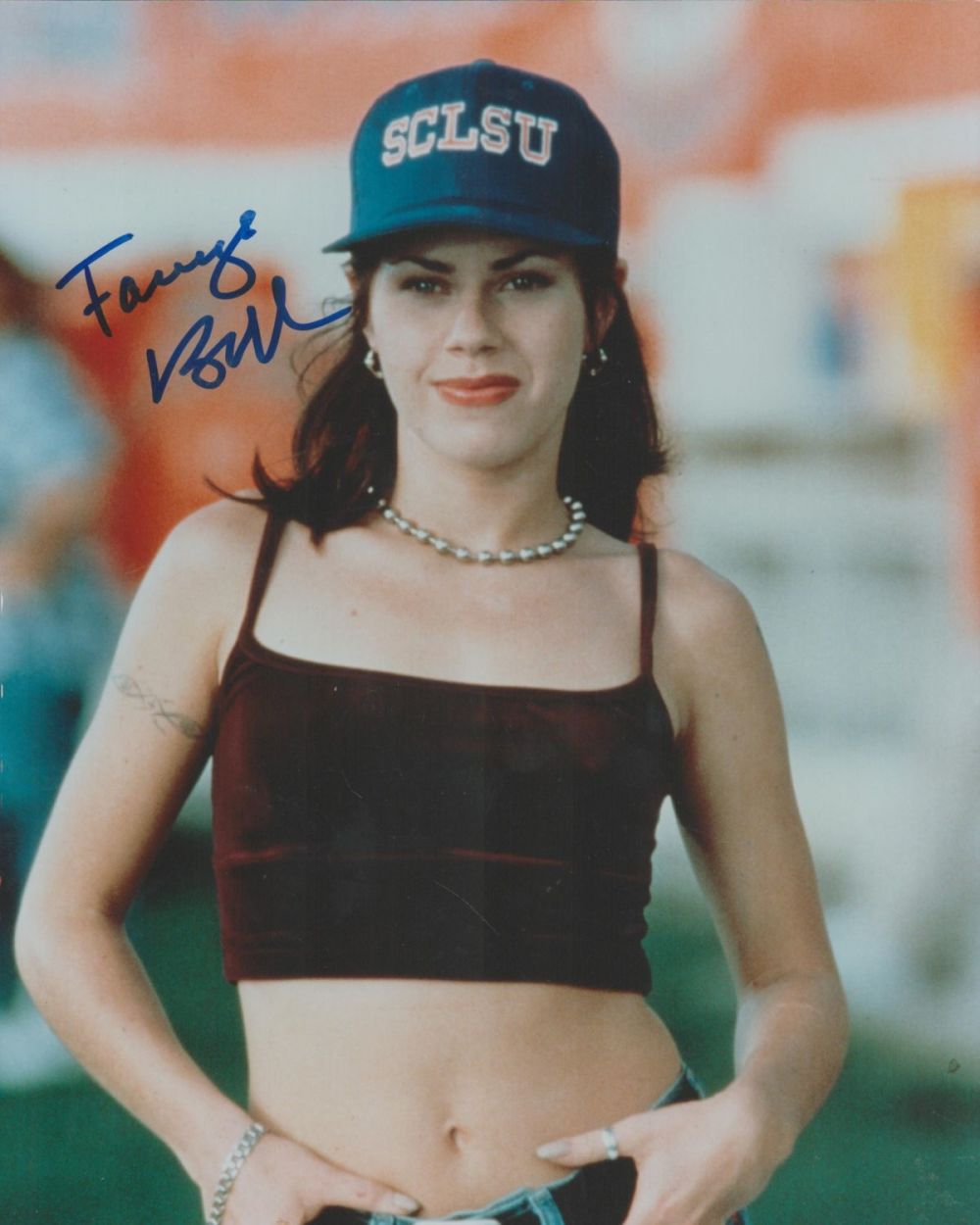 Lot 186: Fairuza Balk signed 10x8 inch colour photo. Good...
