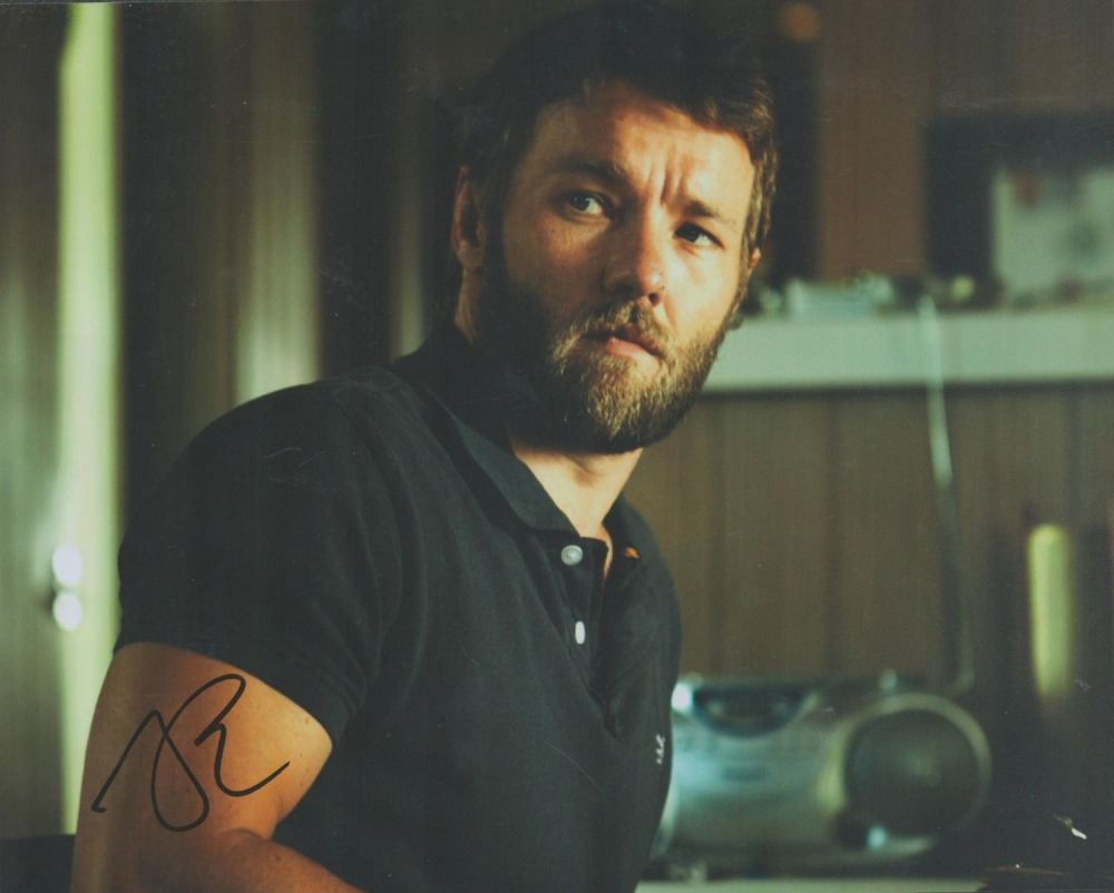 Lot 199: Joel Edgerton signed 10x8 inch colour photo. Good...
