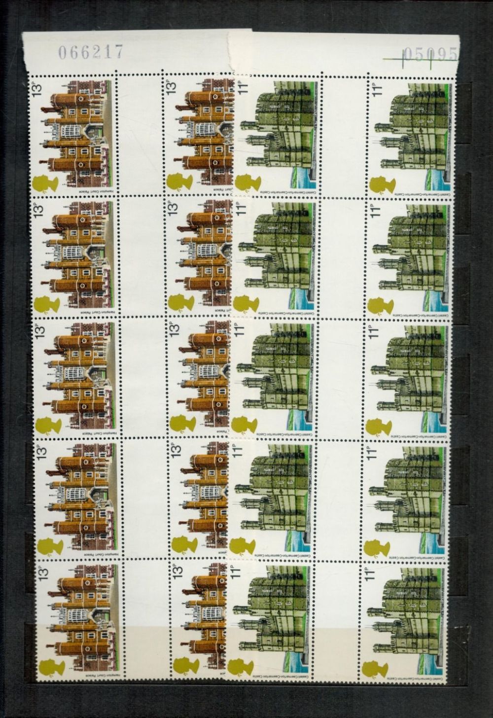 Lot 242: Stamp collection in Red folder filled with stamps....