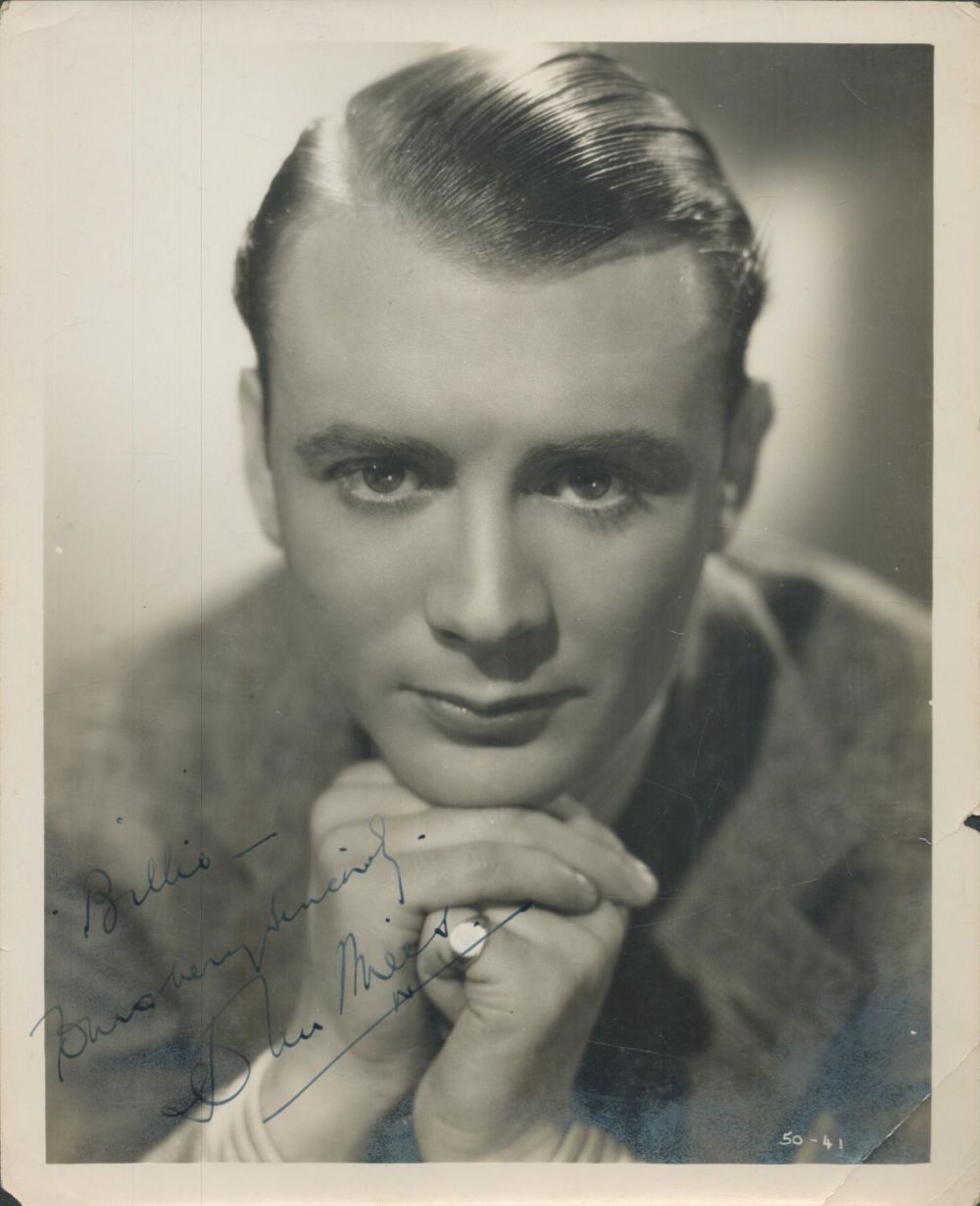 Lot 252: John Mills - vintage 10x8 black and white...