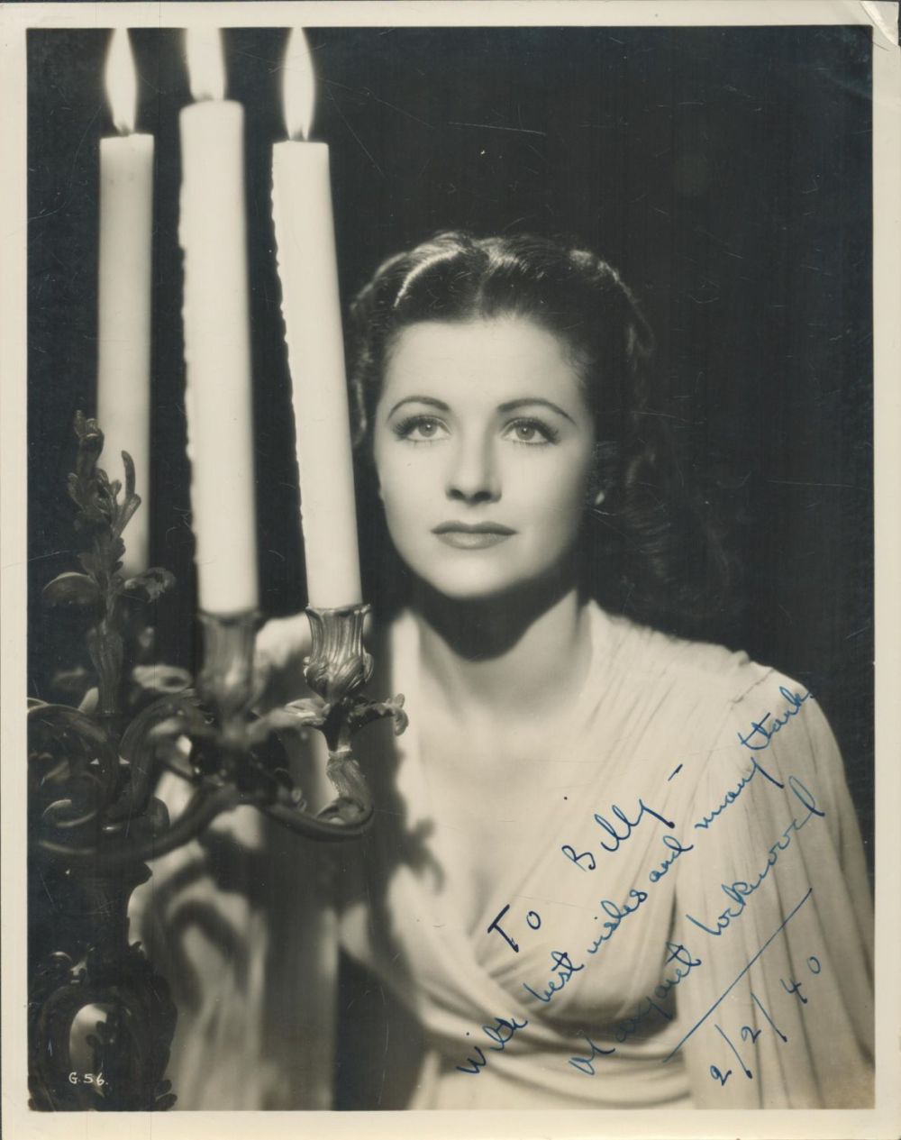 Lot 277: Margaret Lockwood - vintage 10x8 black and white...