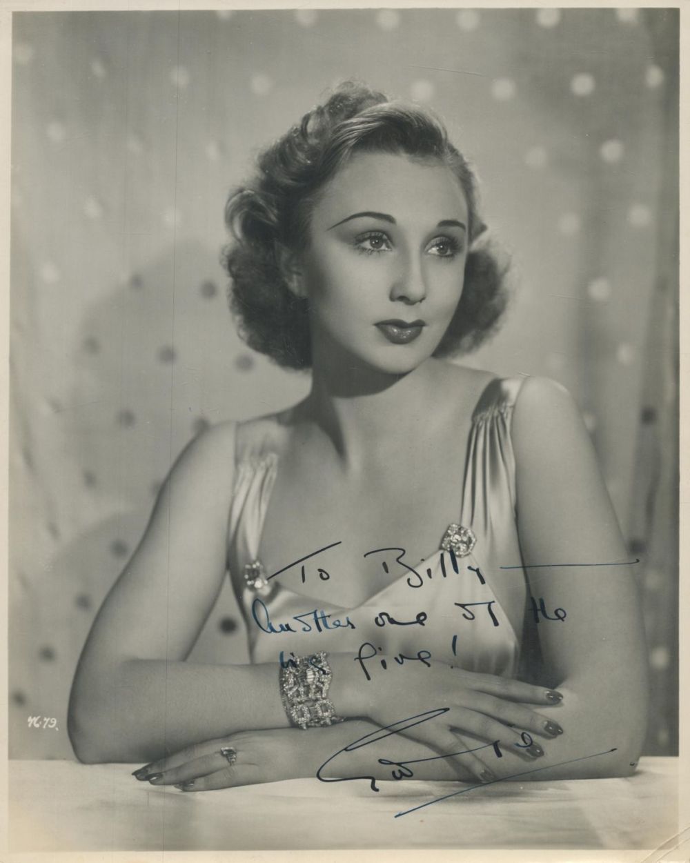 Lot 279: Googie Withers - vintage 10x8 black and white...