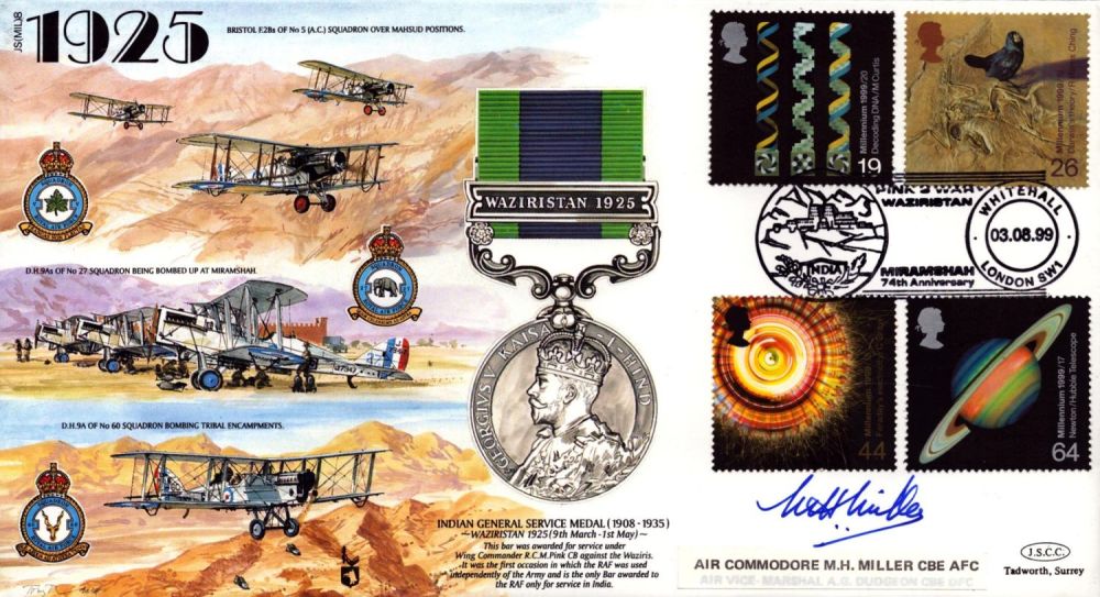 Lot 366: Air Commodore M.H Miller CBE AFC signed Great...