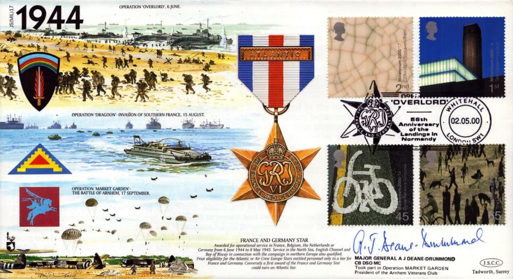 Lot 383: WWII Major General A J Deane Drummond CB...