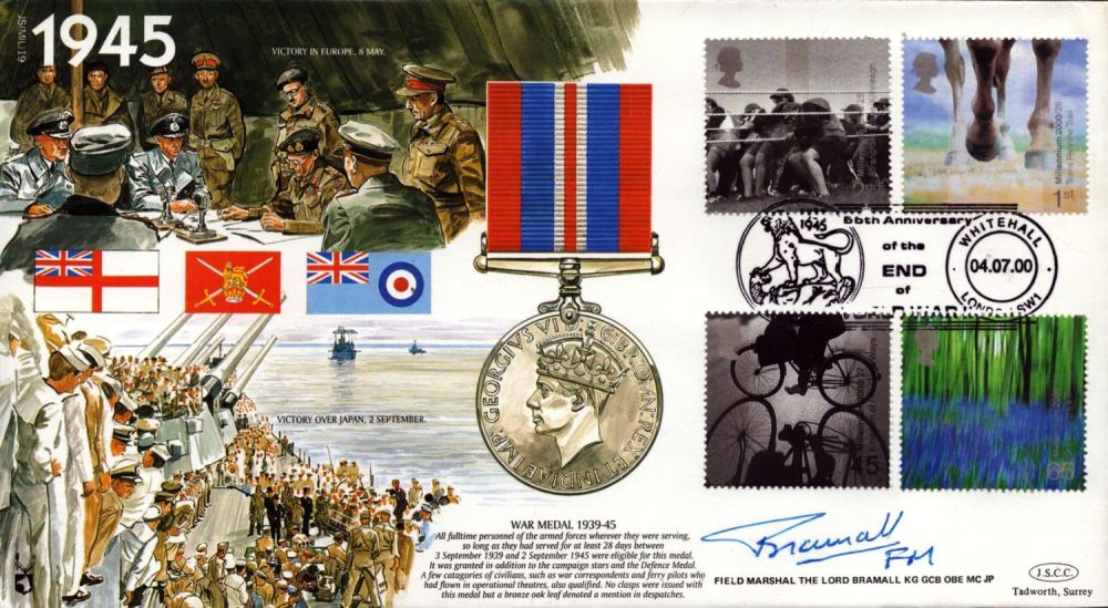 Lot 389: WWII Field Marshall The Lord Bramall KG GCB...
