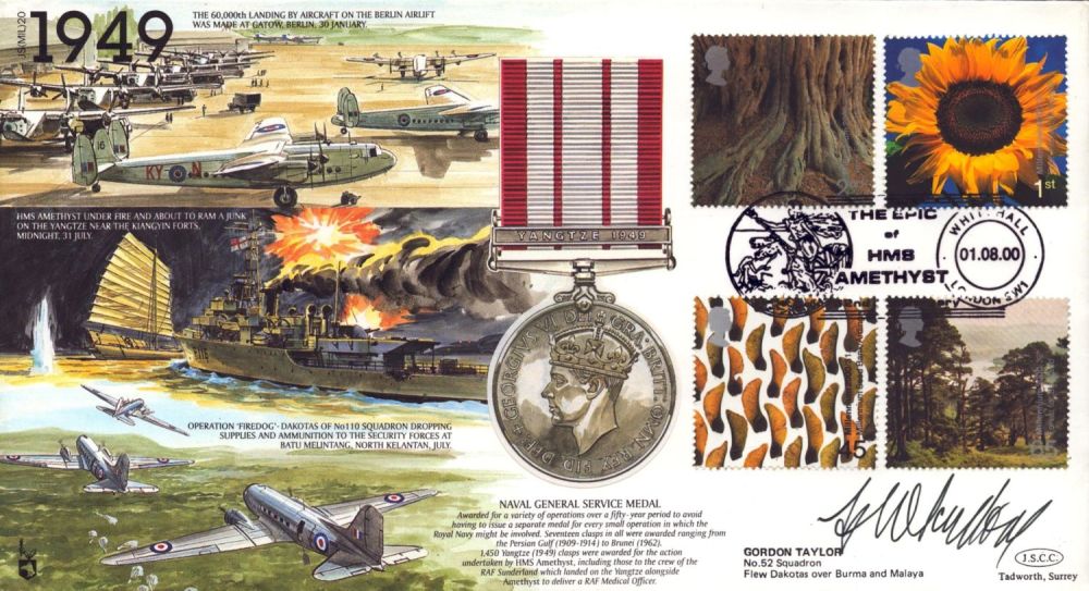 Lot 392: Gordon Taylor No 52 Squadron Flew Dakotas over...