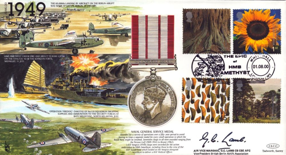 Lot 394: Air Vice Marshal G.C Lamb CB CBE AFC...