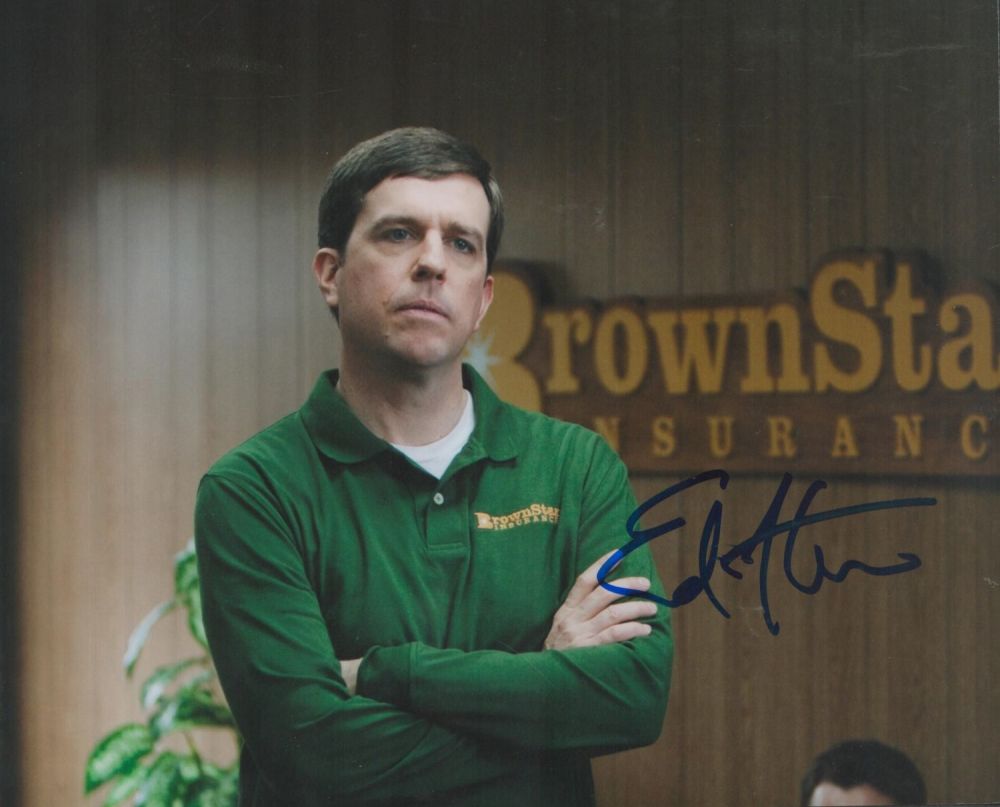 Lot 449: Ed Helms signed 10x8 inch colour photo. Good...