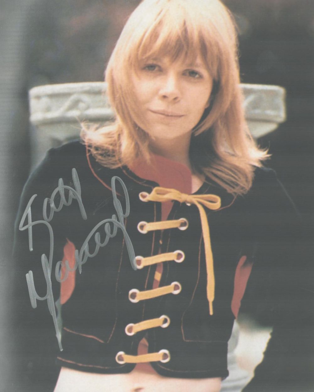 Lot 615: Katy Manning signed 10x8 inch DR WHO colour...