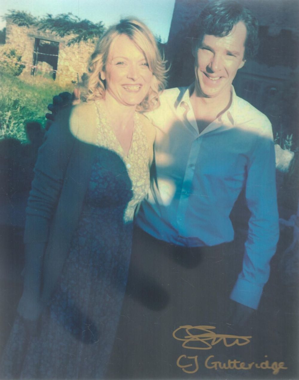 Lot 618: C J Gutteridge signed 10x8 inch colour photo....