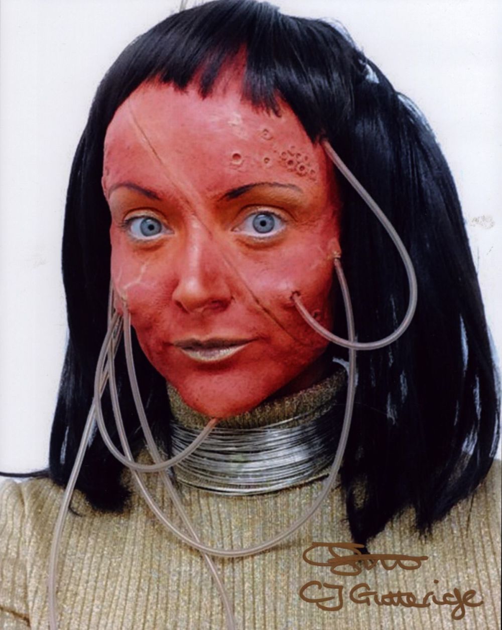 Lot 626: C.J. Gutteridge signed 10x8 inch colour photo. Good...