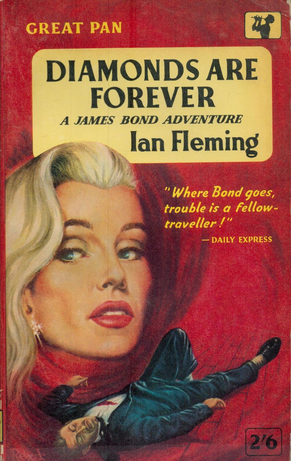 Lot 162: James Bond: Diamonds are Forever, published in 1958,...