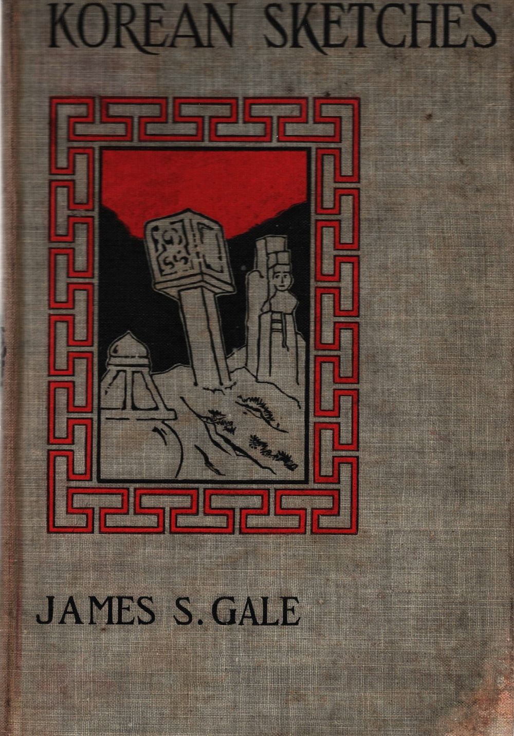 Lot 299: James S Gale Korean Sketches, hard back book...