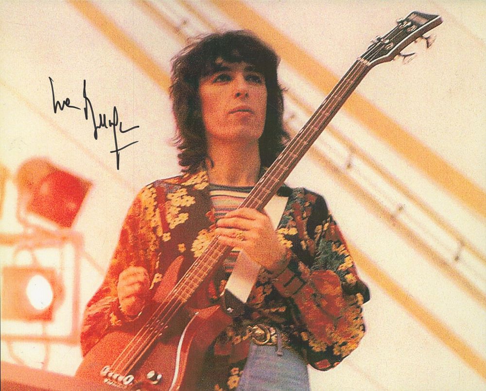 Lot 602: Bill Wyman 8x10 inch signed colour photo. Good...