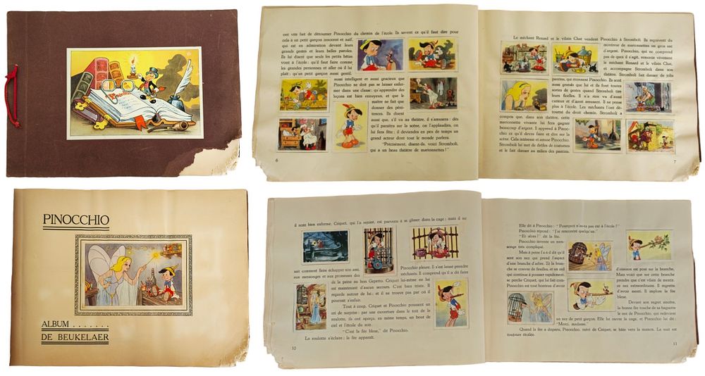 Lot 700: De Beukelaer Complete album with stuck in colour...