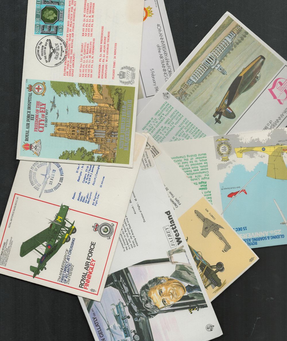 Lot 70: Aviation Flown FDC Collection of 7, Flown FDC...