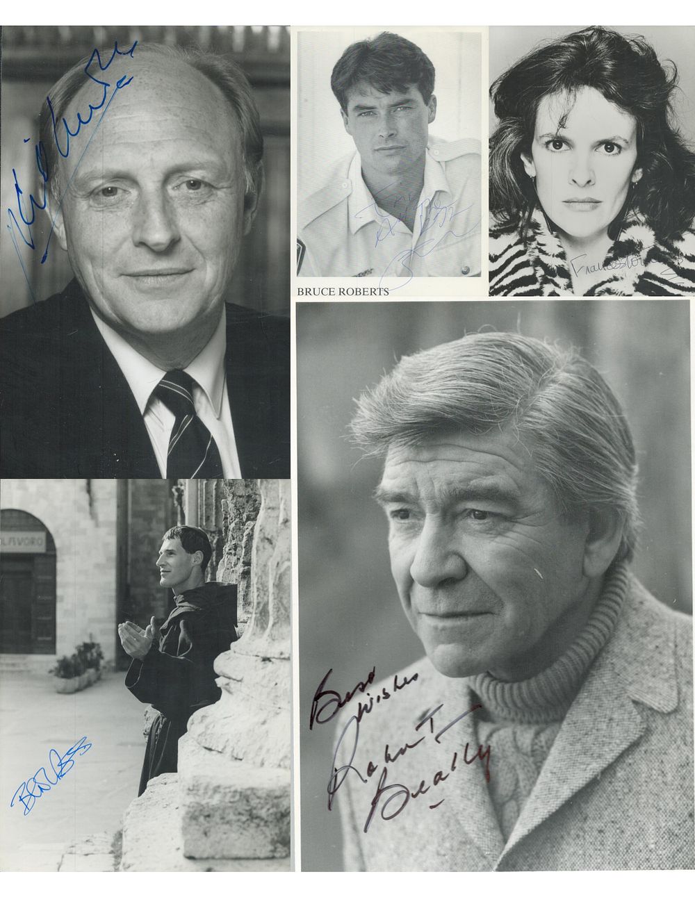 Lot 78: TV FILM Entertainment 5 Collection signed photos, Robert...