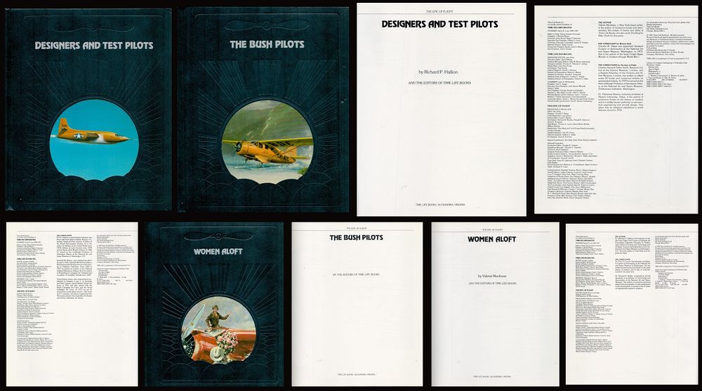 Lot 90: Aircraft Publications Collection of 3, Includes The Bush...