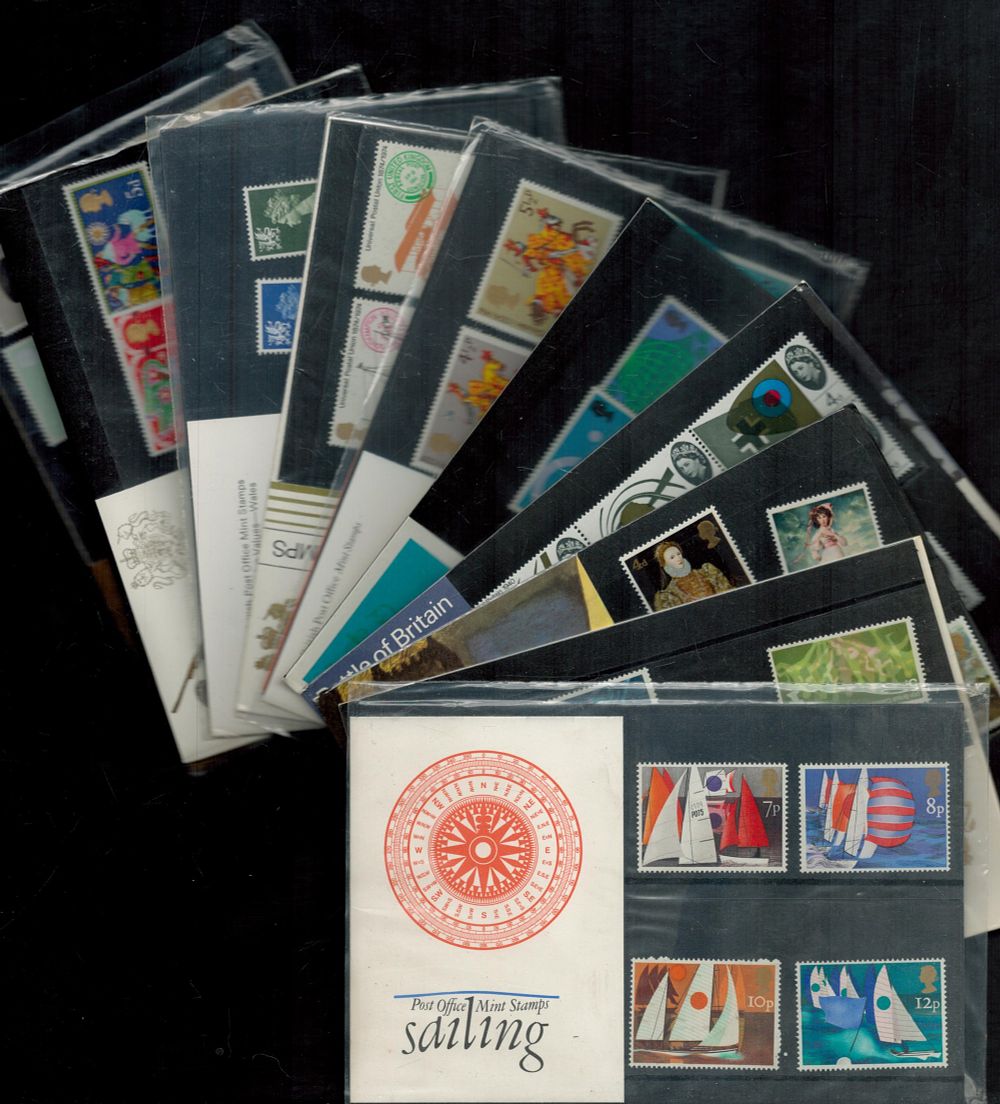 Lot 95: Collection of Post Office mint stamps may yield...