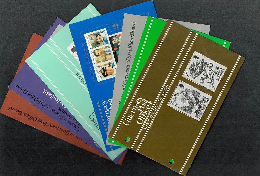 Lot 100: Stamp Collection. 7 stamp books collection, includes Europa...