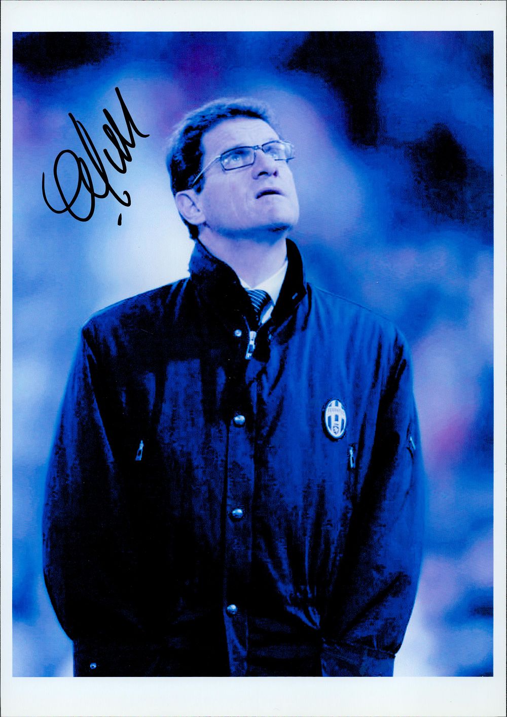 Lot 108: Fabio Capello signed Juventus 8x12 Colour Photo. Good...