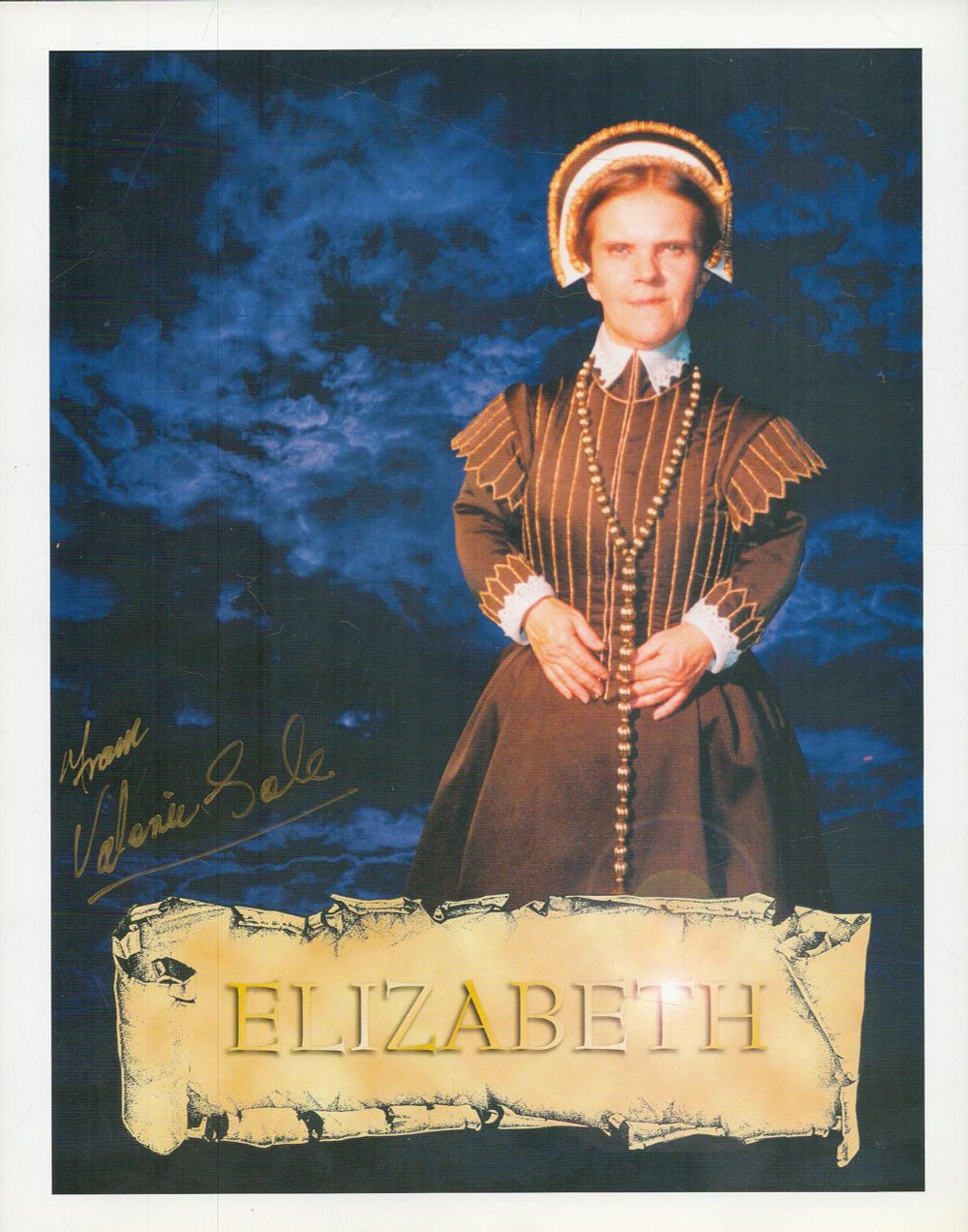 Lot 216: Valerie Sale signed 10x8 inch colour photo. Good...