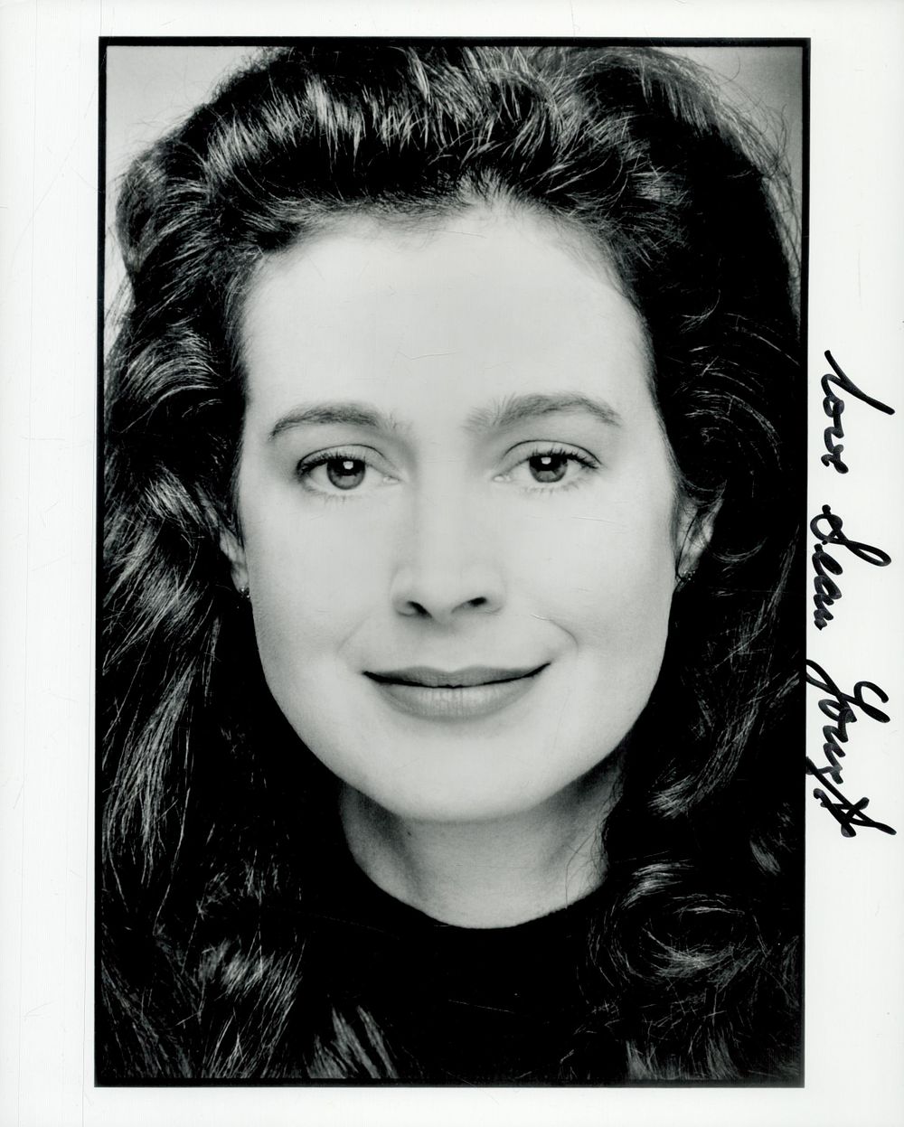 Lot 217: Sean Young signed 10x8 inch black and white...