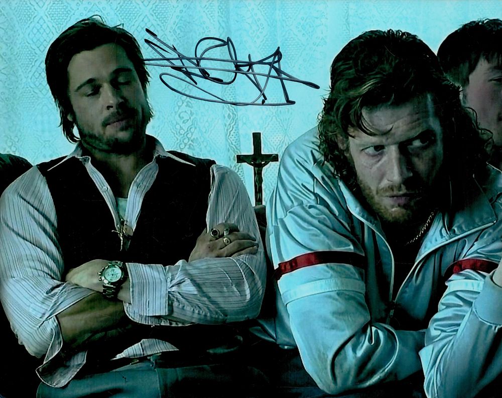 Lot 224: Jason Flemyng signed 10x8 inch Snatch colour photo....