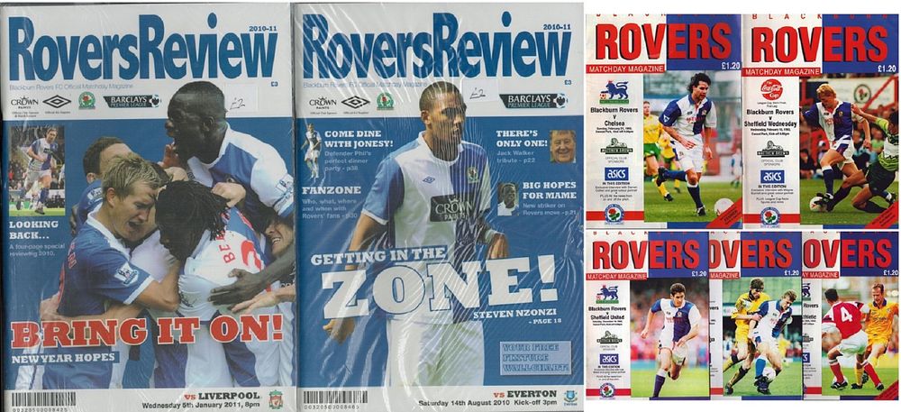 Lot 548: Football Collection of Rovers Review 2 x Programmes...
