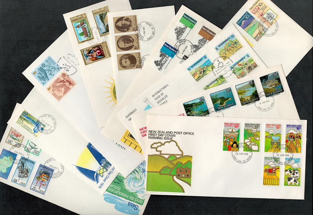 Lot 556: FDC New Zealand Post Office collection includes Farming...