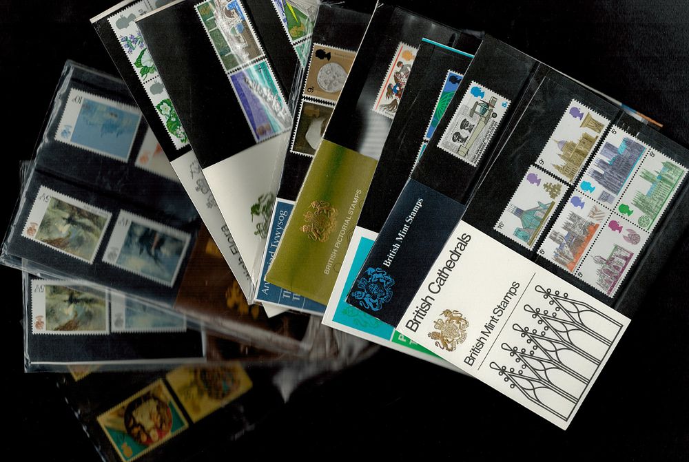 Lot 563: Stamp Pack collection includes Post Office Technology, The...