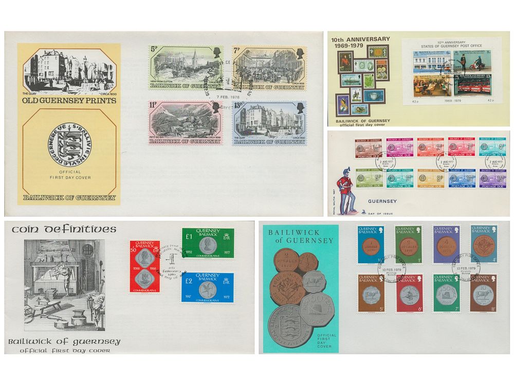 Lot 571: First Day cover Collection. 5 First Day Covers...