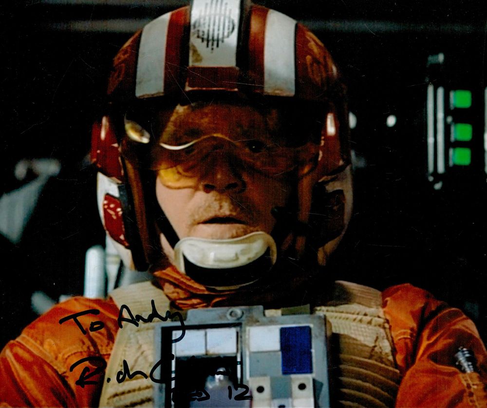 Lot 616: Richard Glover signed 10x8inch colour photo. Dedicated. Good...