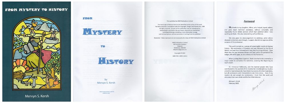 Lot 666: Mervyn S. Kersh signed From Mystery to History...