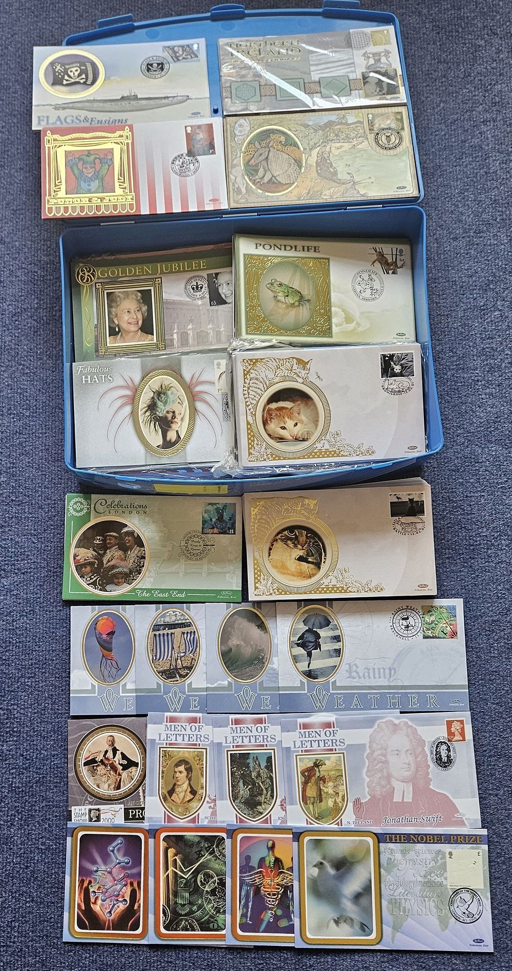 Lot 699: Benham FDC collection over 150 covers includes interesting...