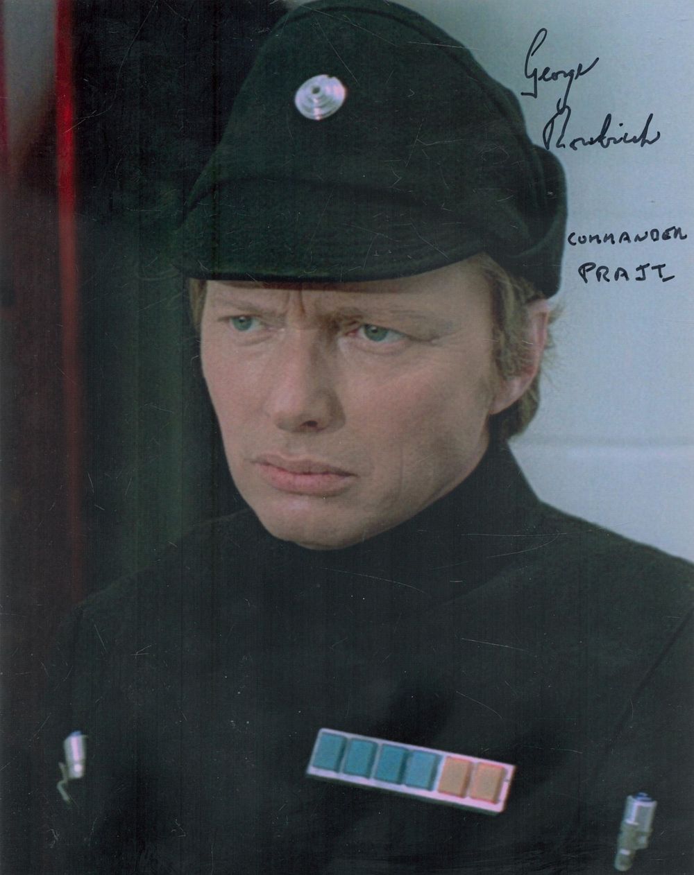 Lot 21: George Roubicek signed 10x8 inch Star Wars colour...