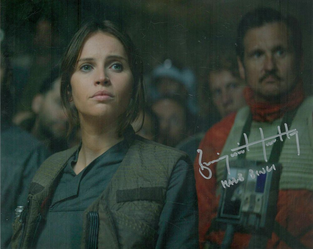 Lot 53: Ben Hartley signed 10x8 inch Star Wars colour...