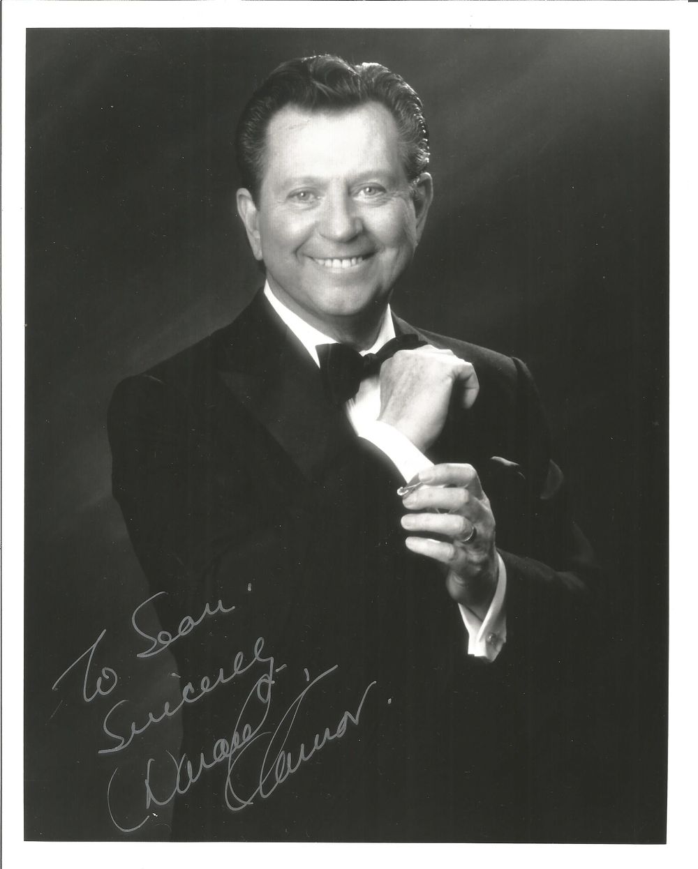Lot 246: Donald O'Connor signed 10x8 inch black and white...
