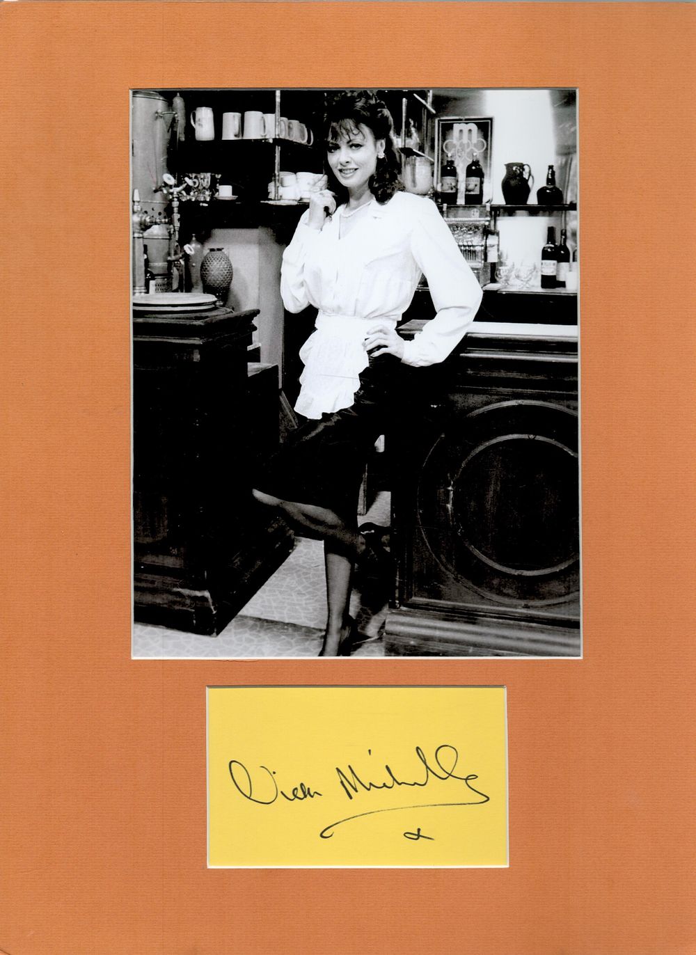 Lot 103: Vicki Michelle Signed 16x12inch mount Signature Piece with...