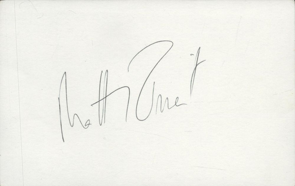 Lot 118: Sir Mathew Pinsent signed 6x4inch white post card....