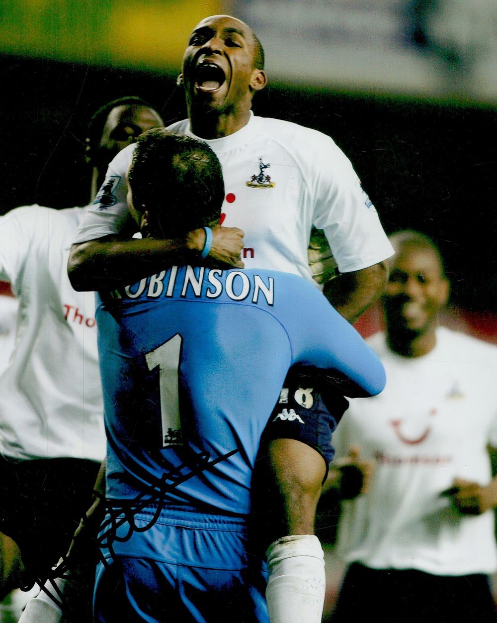 Lot 125: Jermaine Defoe signed Tottenham Hotspur 10x8 colour photo....