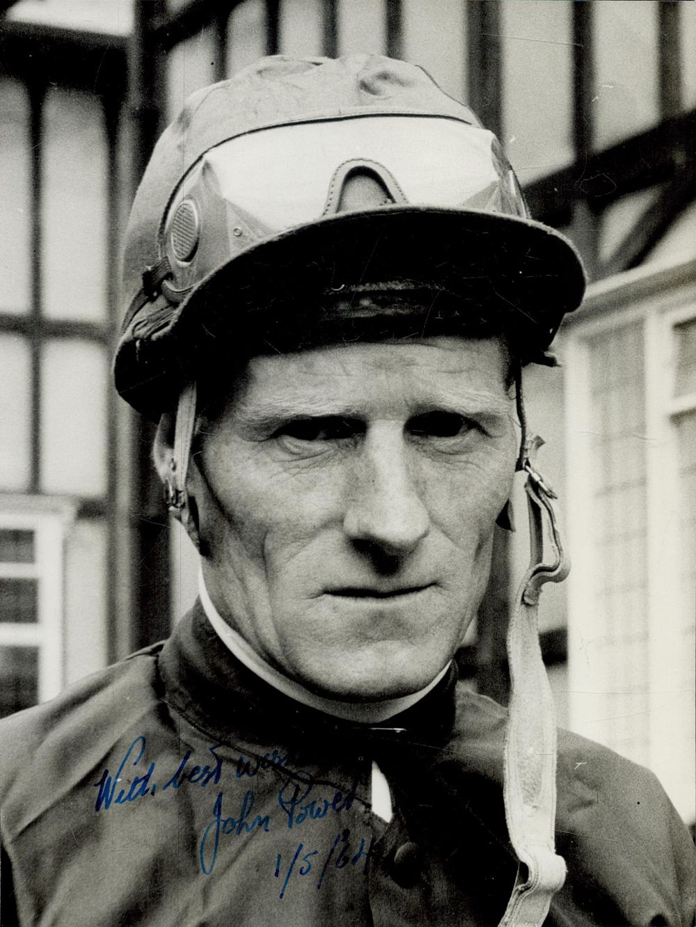 Lot 131: John Power signed 8x6 black and white photo....