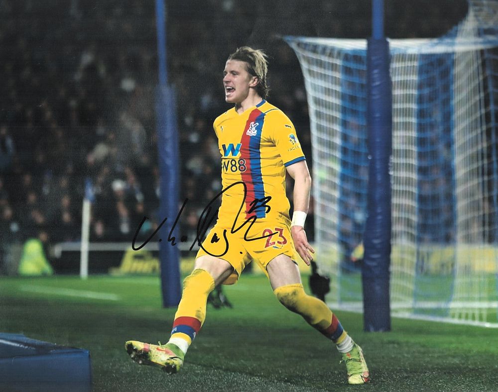 Lot 178: Conor Gallagher signed 14x11 inch colour print. Good...