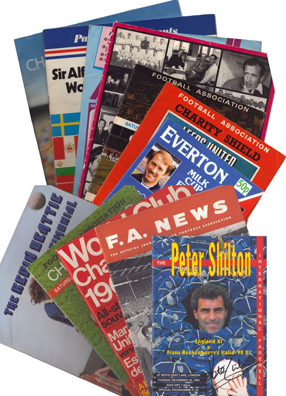 Lot 204: Sport Collection of approx 10 Football magazines from...