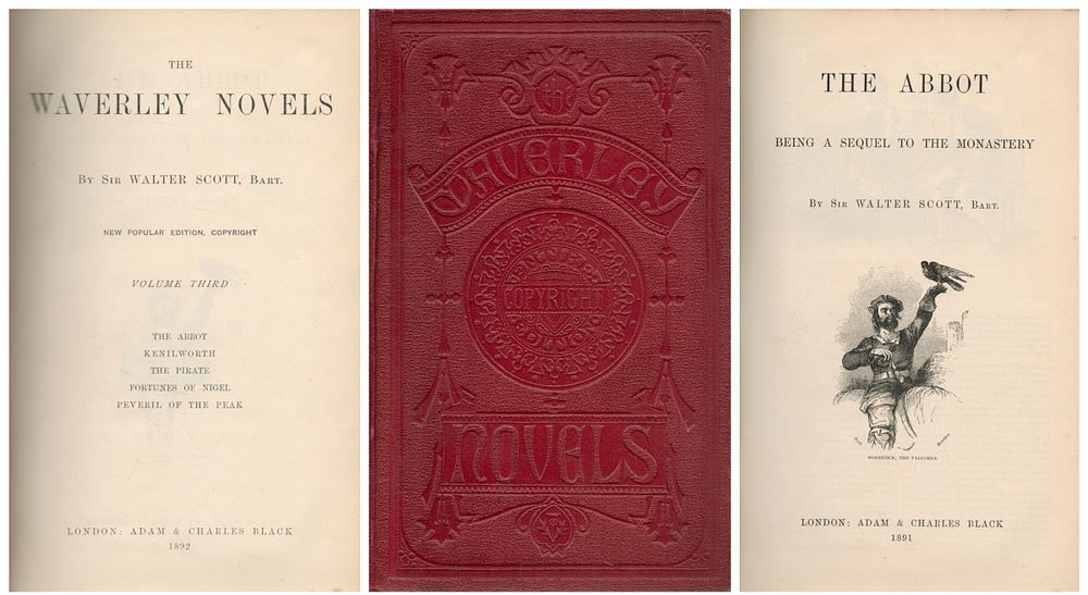 Lot 290: The Waverley Novels vol 3 by Sir Walter...