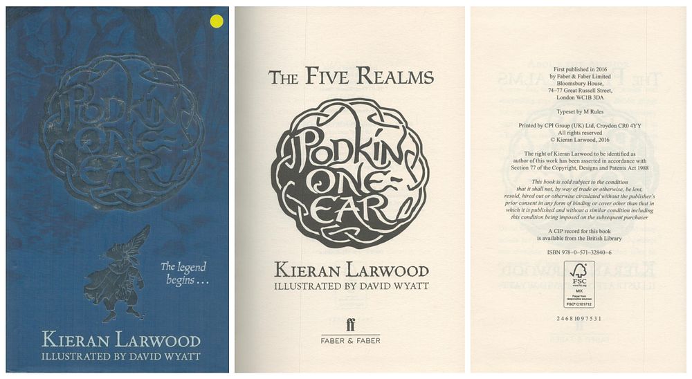Lot 297: Unsigned 'Podkin One Ear the Legend Begins' by...