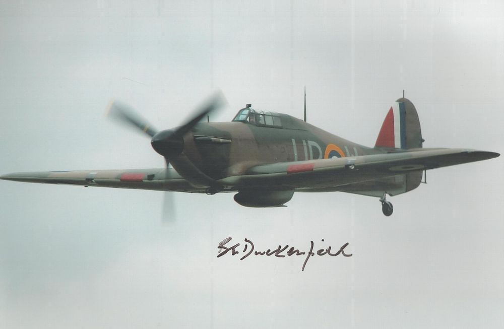 Lot 323: Byron Duckenfield Battle of Britain WW2 RAF fighter...