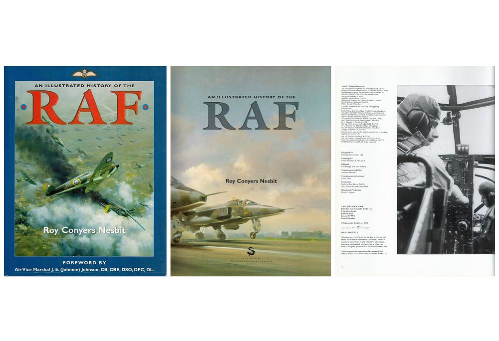 Lot 399: An Illustrated History of The R.A.F. by Roy...