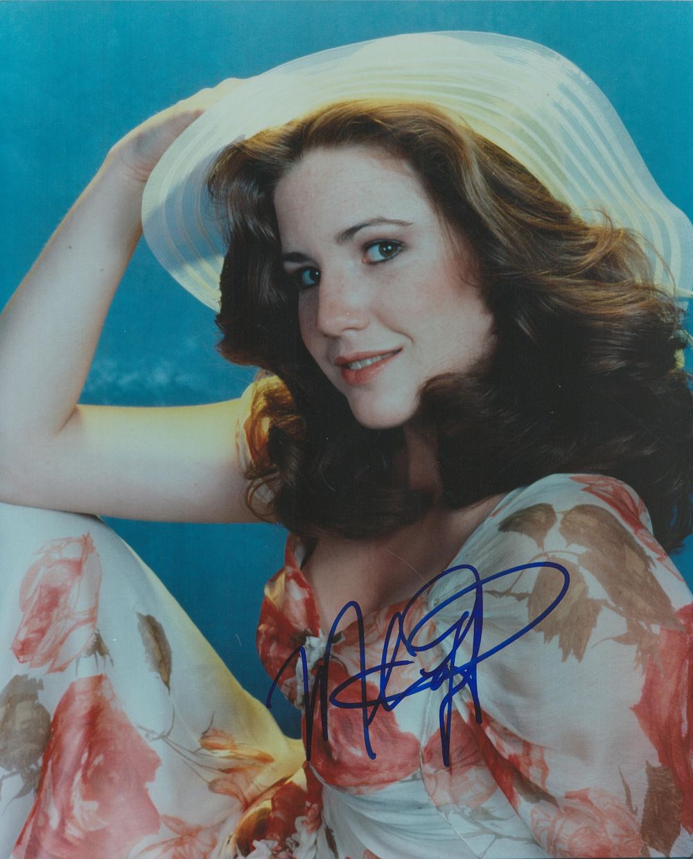 Lot 406: Melissa Gilbert signed Colour Photo 10x8 Inch. Good...
